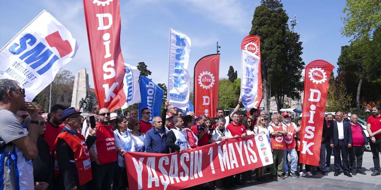 Bazı konfederasyonlardan 1 Mayıs'ı Taksim'de kutlama talebi