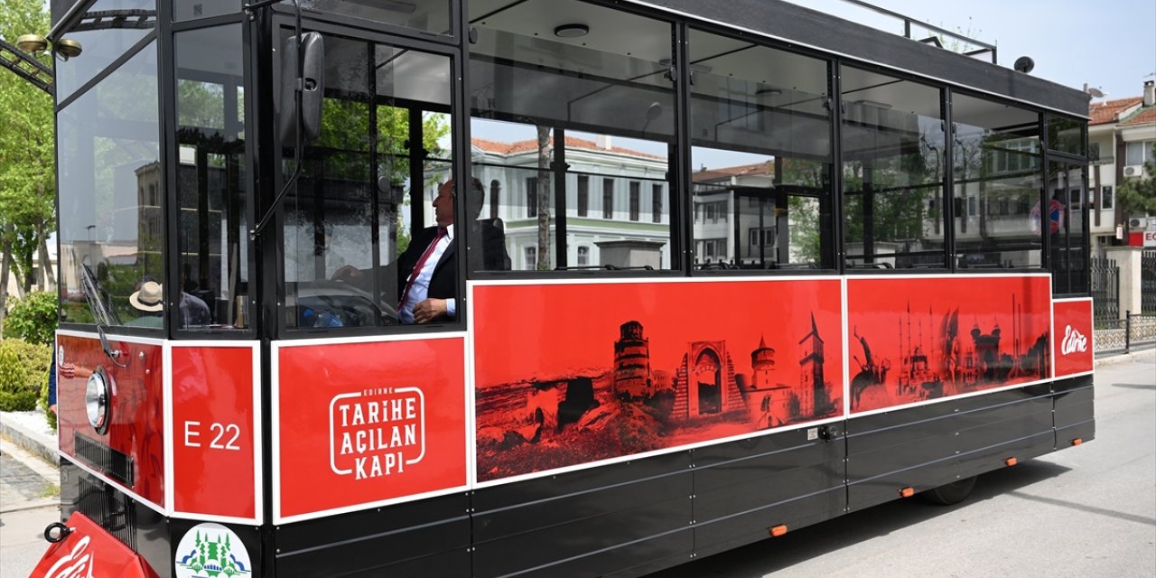 Edirne'de turistleri tarihi yolcuğa "gezi treni" taşıyacak