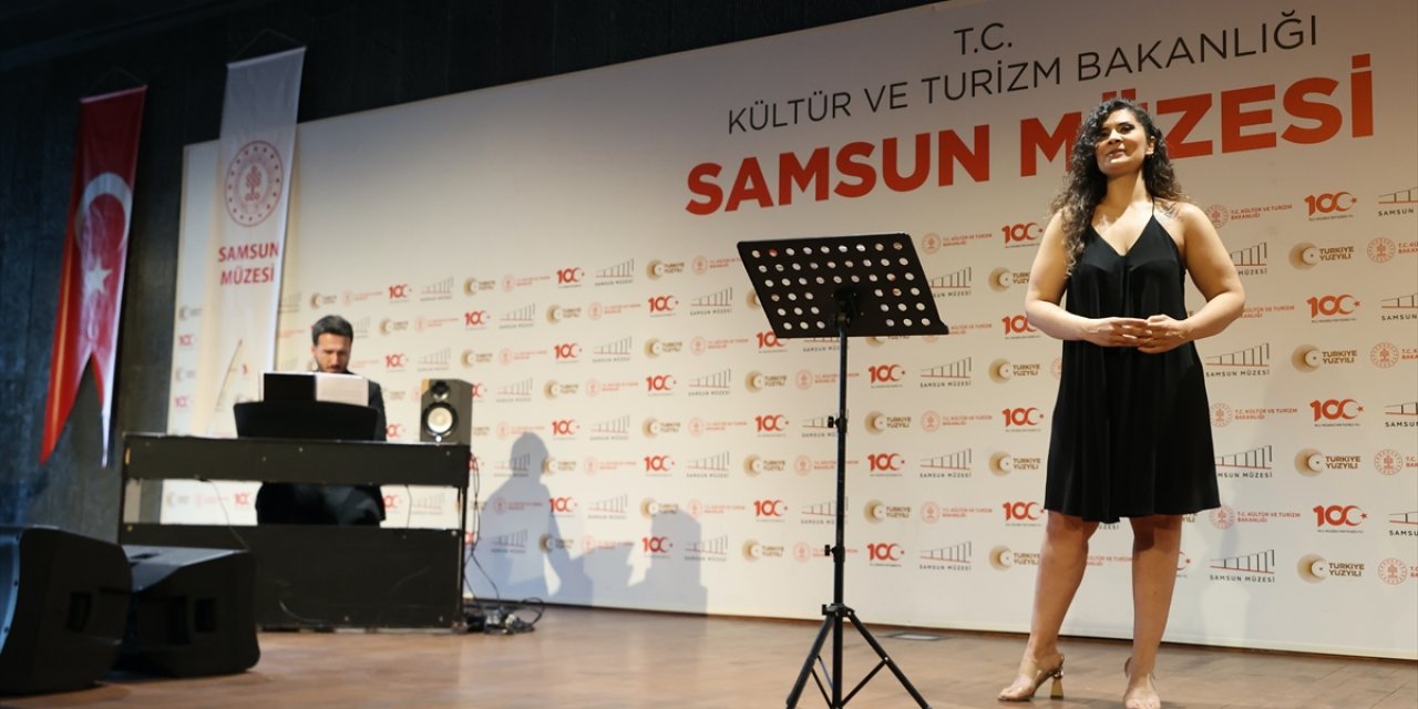 Samsun Devlet Opera ve Balesi müzede konser verdi