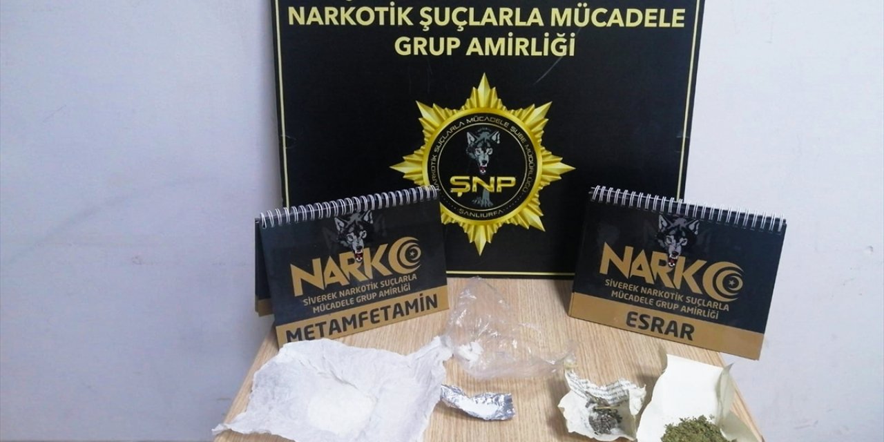 Şanlıurfa'da uyuşturucu operasyonunda 4 şüpheli tutuklandı