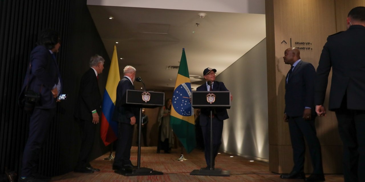 Brezilya Devlet Başkanı Lula da Silva, Kolombiya'ya resmi ziyarette bulundu