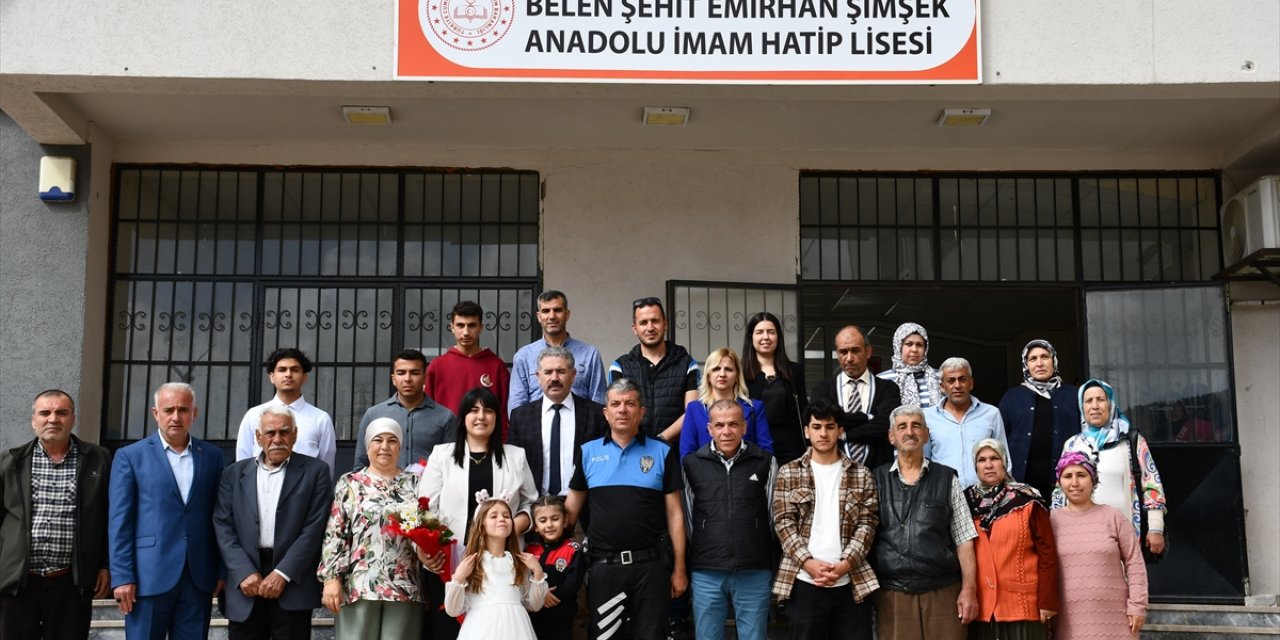 Şehit polis Şimşek'in adı, memleketi Hatay'daki okulda yaşatılacak