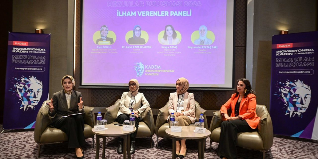 KADEM'in hayata geçirdiği "İnovasyonda Kadın Projesi" mezunları İstanbul'da buluştu