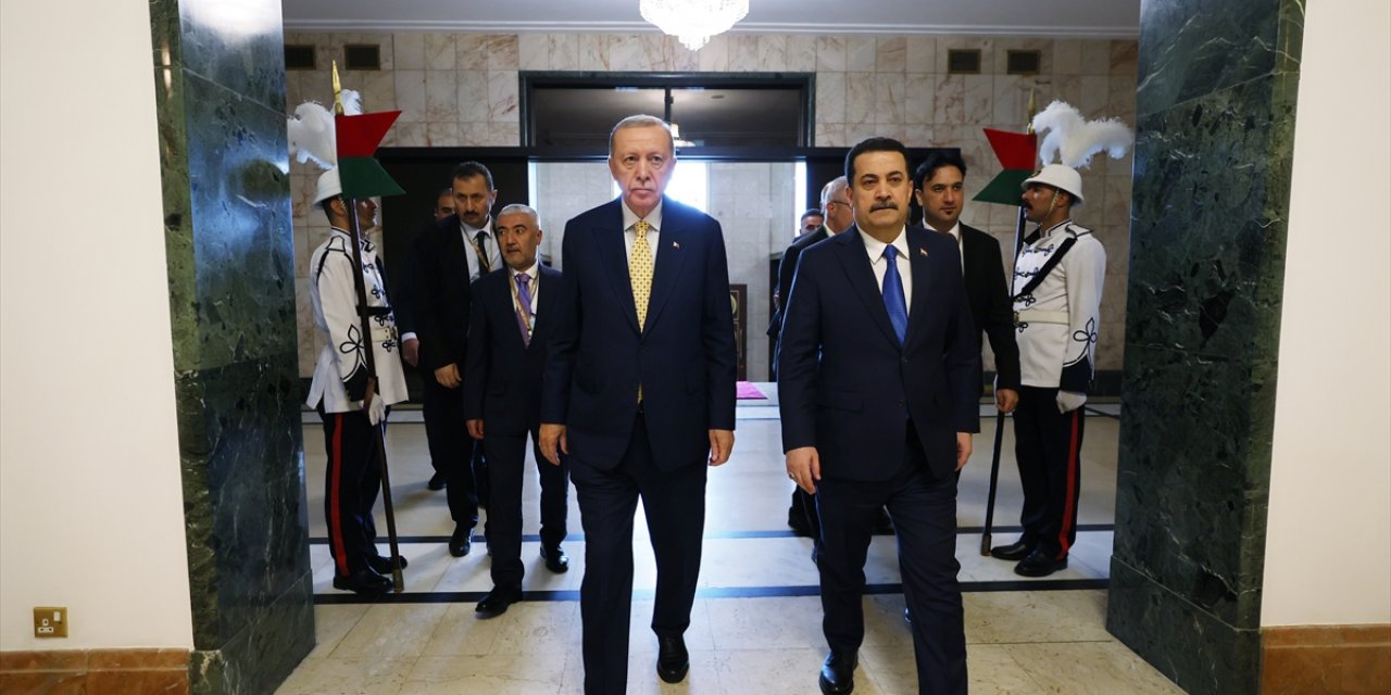 Cumhurbaşkanı Erdoğan, Irak Başbakanı Sudani ile görüştü
