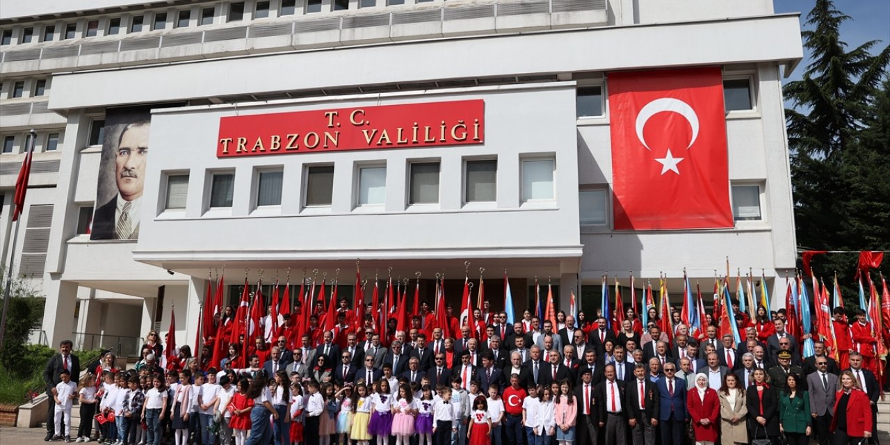 23 Nisan Ulusal Egemenlik ve Çocuk Bayramı Karadeniz'de törenlerle kutlandı