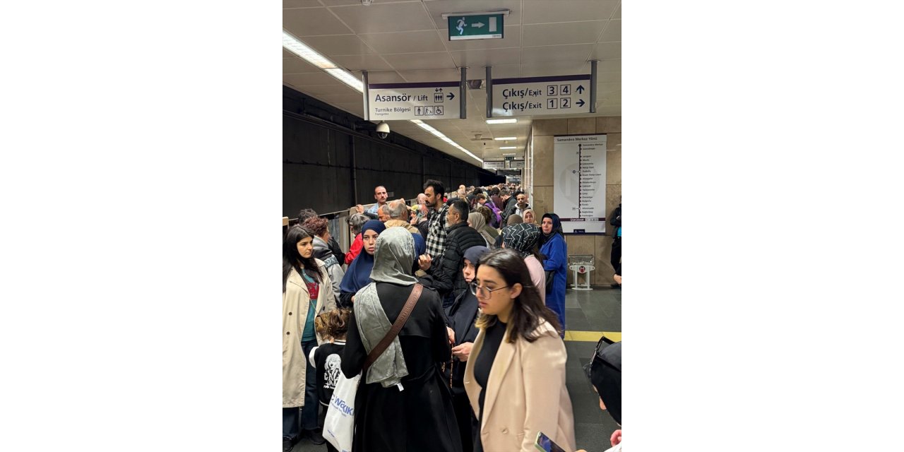 GÜNCELLEME 2 - Üsküdar-Samandıra Metro Hattı'ndaki aksaklık 33 saattir giderilemedi
