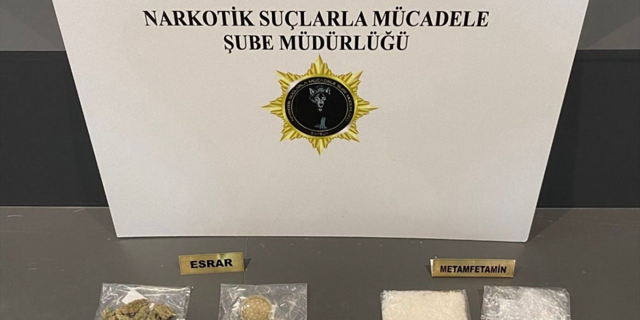 Samsun'da uyuşturucu operasyonunda 2 şüpheli yakalandı
