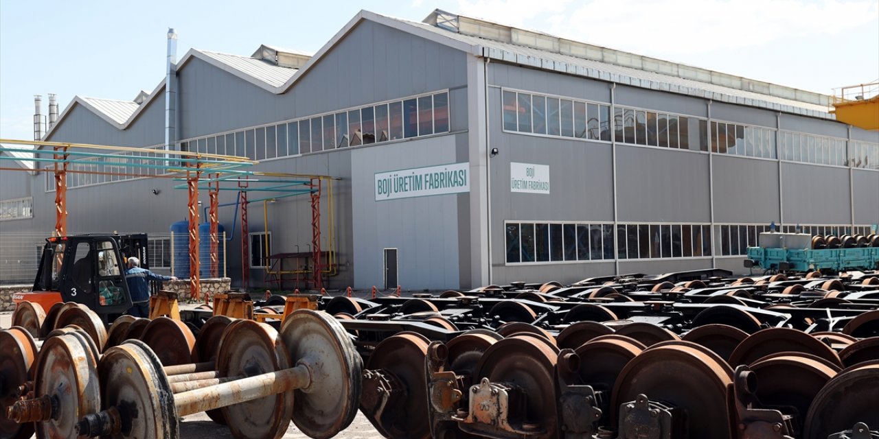 Sivas'ta faaliyete geçen boji fabrikası TÜRASAŞ'ın hedeflerini büyüttü