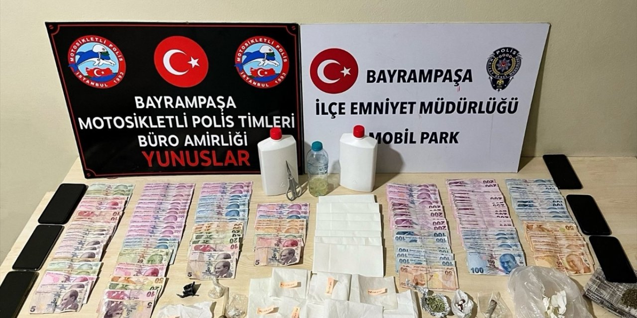 Bayrampaşa'da uyuşturucu operasyonunda yakalanan 2 kişi tutuklandı