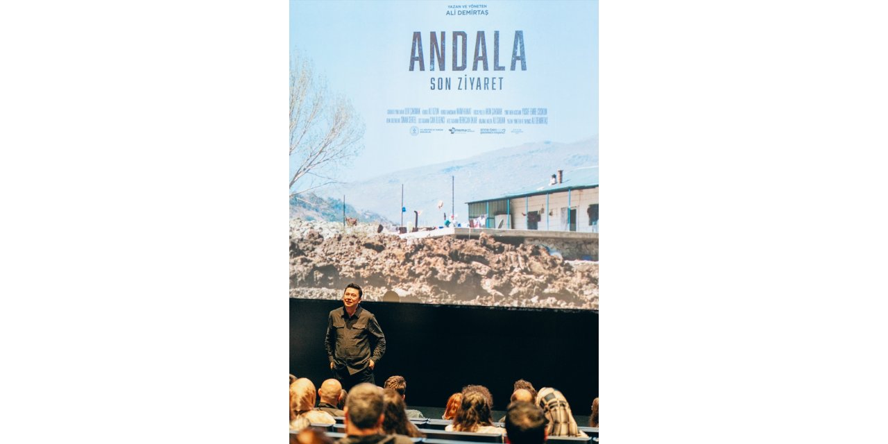 "Andala-Son Ziyaret" belgeselinin özel gösterimi AKM'de yapıldı