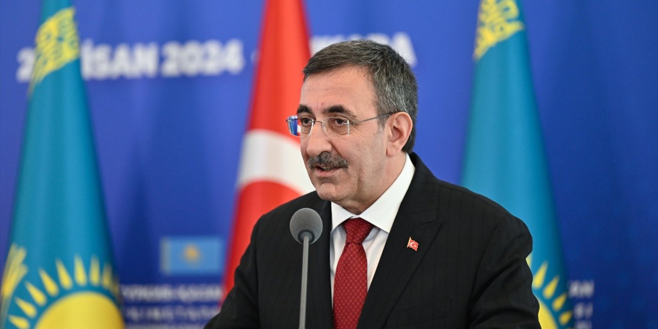 Cumhurbaşkanı Yardımcısı Yılmaz, "Türkiye-Kazakistan Hükümetler Arası KEK Toplantısı İmza Töreni"nde konuştu: