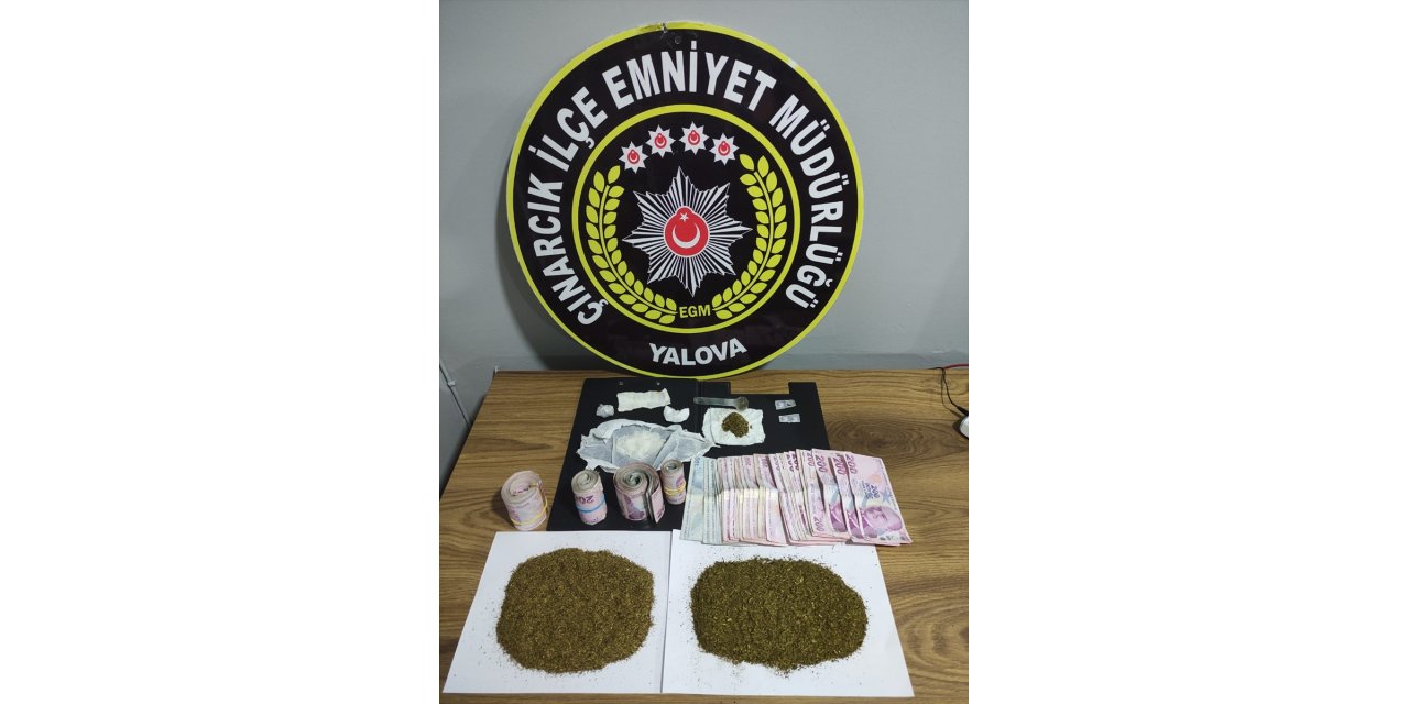 Yalova'da düzenlenen uyuşturucu operasyonlarında 3 kişi tutuklandı