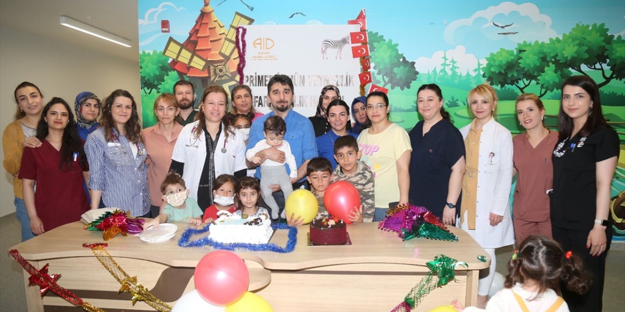Erzurum'da primer immün yetmezlik hastaları pastalı etkinlikte moral buldu