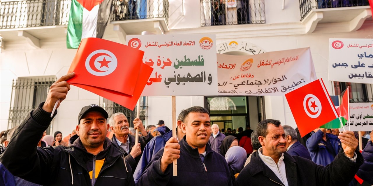 Tunus’ta işçi sendikası ülkedeki siyasi iklimden rahatsız