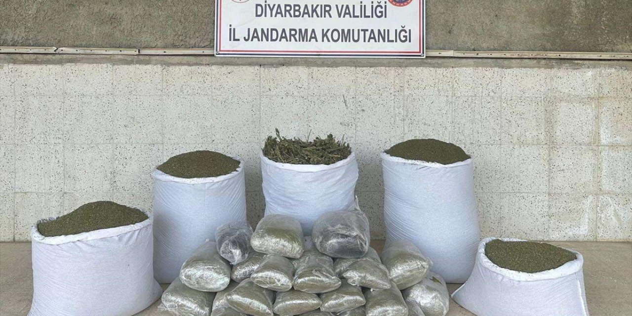 Diyarbakır'da 173 kilogram esrar ele geçirildi