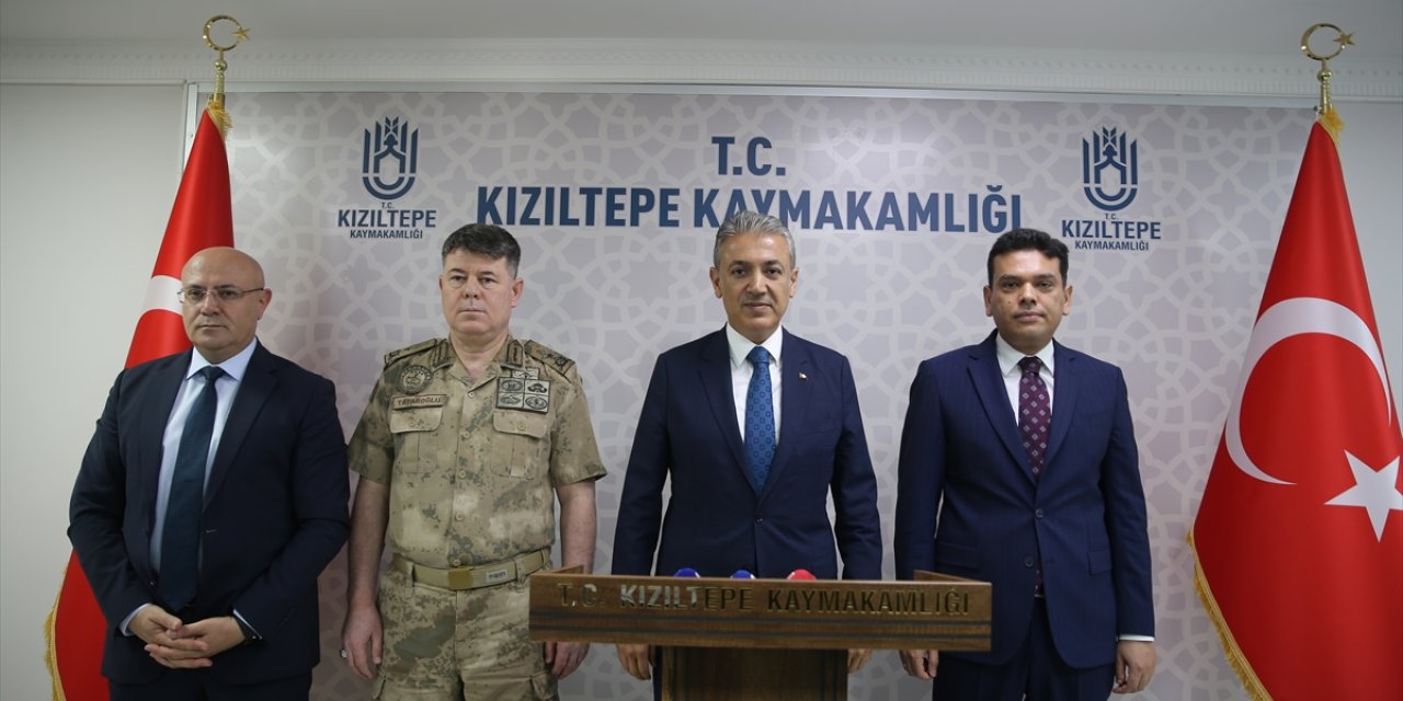 Mardin Valisi Akkoyun, "Asayiş ve Güvenlik Değerlendirme Toplantısı"nda konuştu: