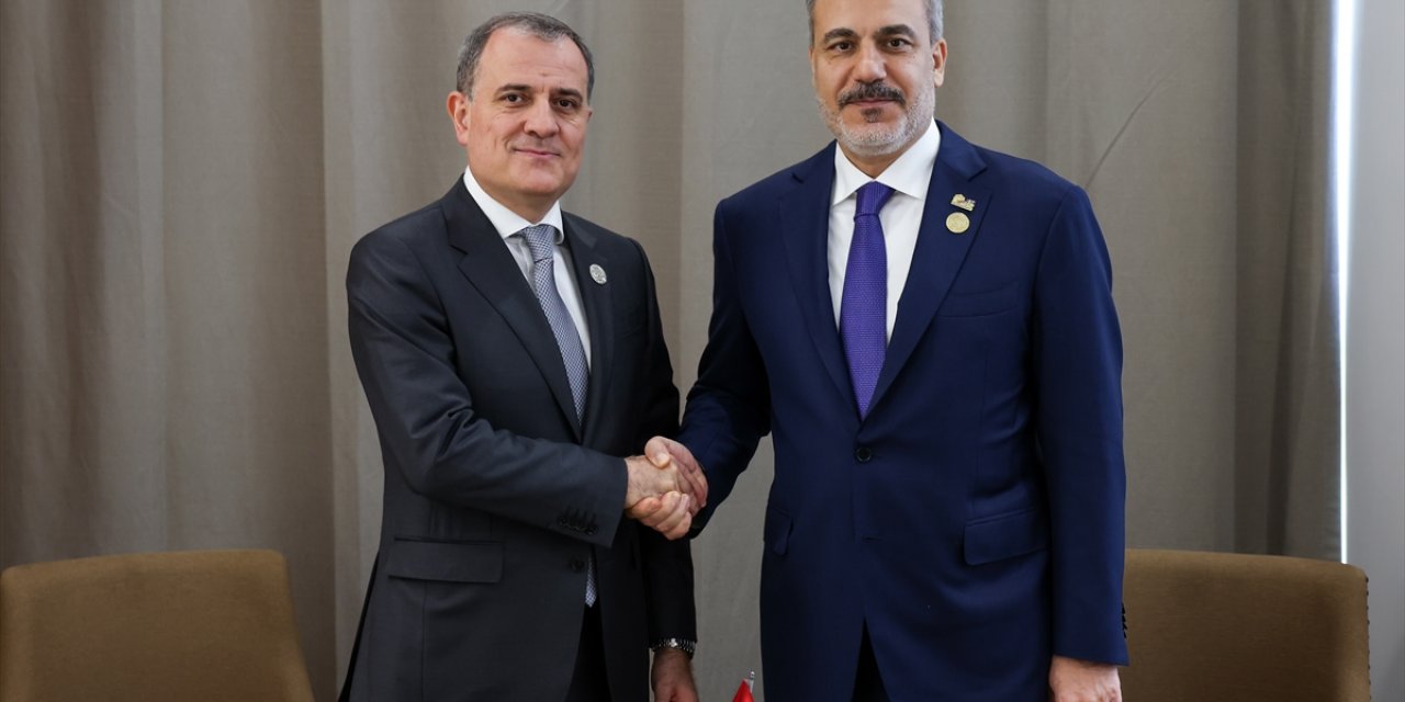 Dışişleri Bakanı Fidan, Azerbaycanlı mevkidaşı Bayramov ile bir araya geldi