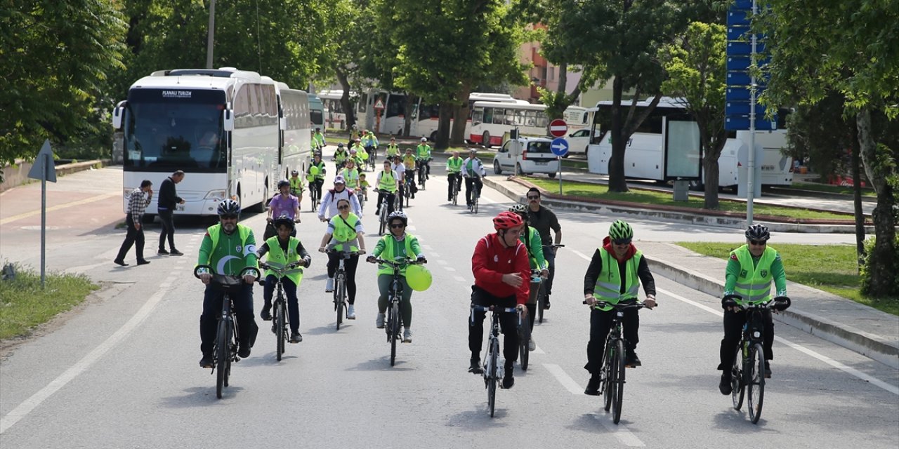 Trakya'da 11. Yeşilay Bisiklet Turu düzenlendi
