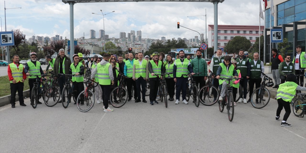 Samsun, Çankırı ve Kastamonu'da "11. Yeşilay Bisiklet Turu" düzenlendi