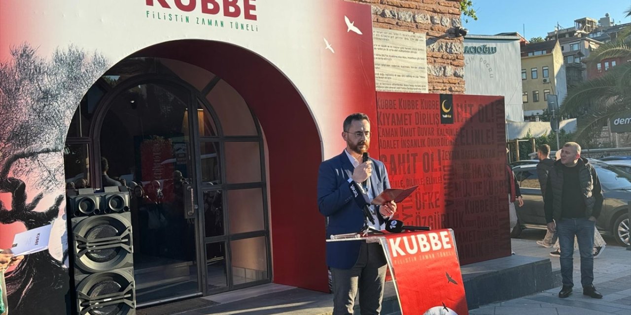 "Kubbe: Filistin Zaman Tüneli" sergisi Üsküdar'da açıldı