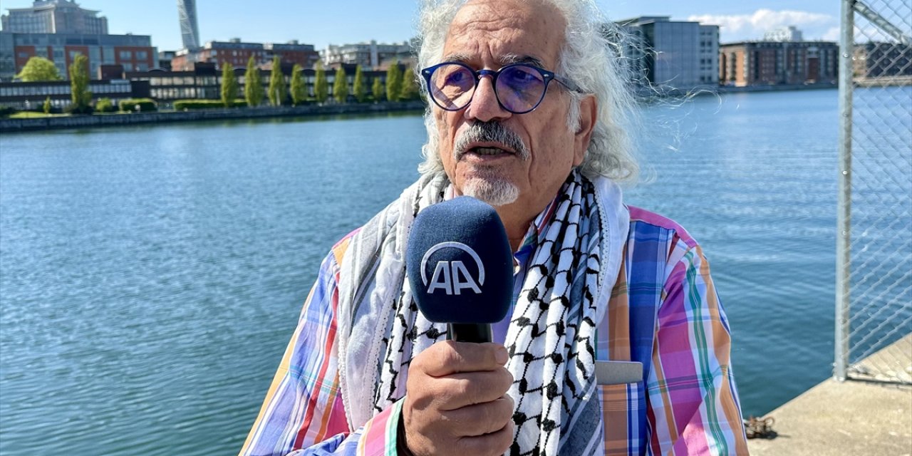 Filistin protestolarının simgesi Totari "Leve Palestina" şarkısını AA için söyledi