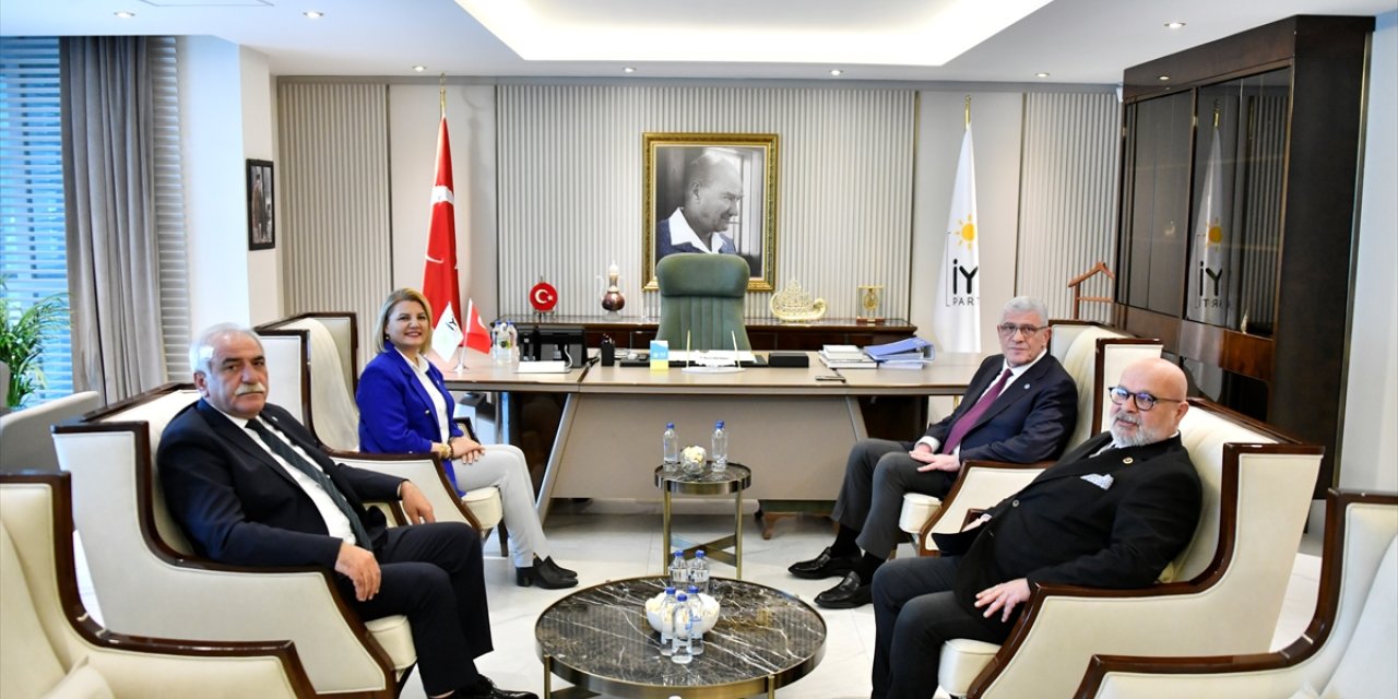 İYİ Parti Genel Başkanı Dervişoğlu, İzmit Belediye Başkanı Kaplan ile görüştü