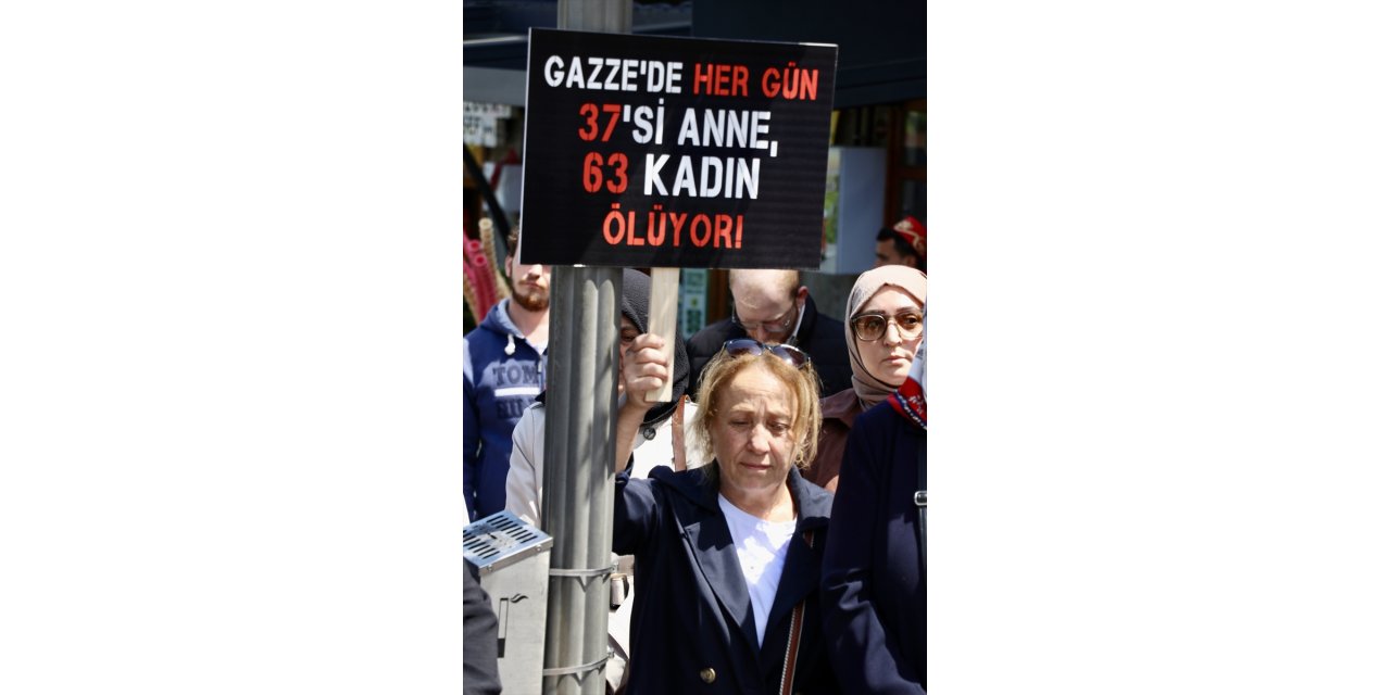 Trabzon ve çevre illerde AK Parti'li kadınlar Gazzeli anneler için toplandı