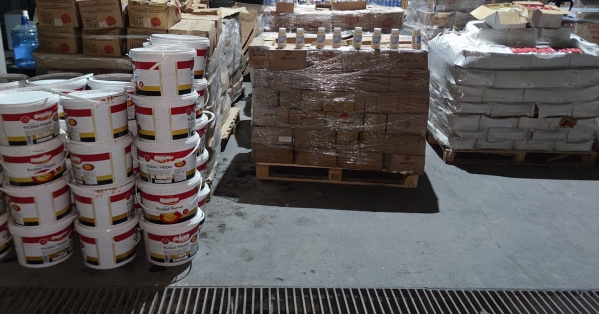 Ankara'da kaçak gıda maddesi operasyonu