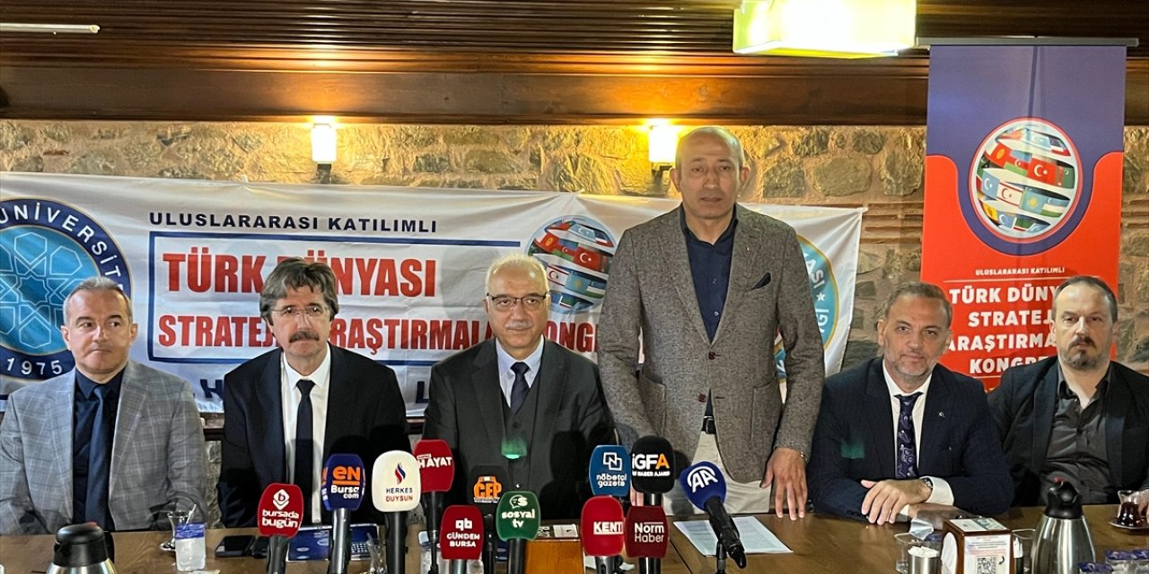 Bursa'da "Uluslararası Katılımlı Türk Dünyası Stratejik Araştırmalar Kongresi" düzenlenecek