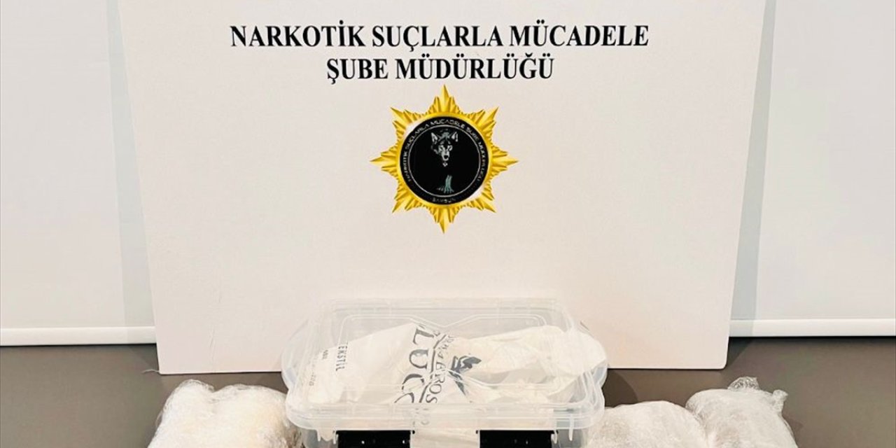 Samsun'da yolcu otobüsünde 1,5 kilogram uyuşturucu ele geçirildi