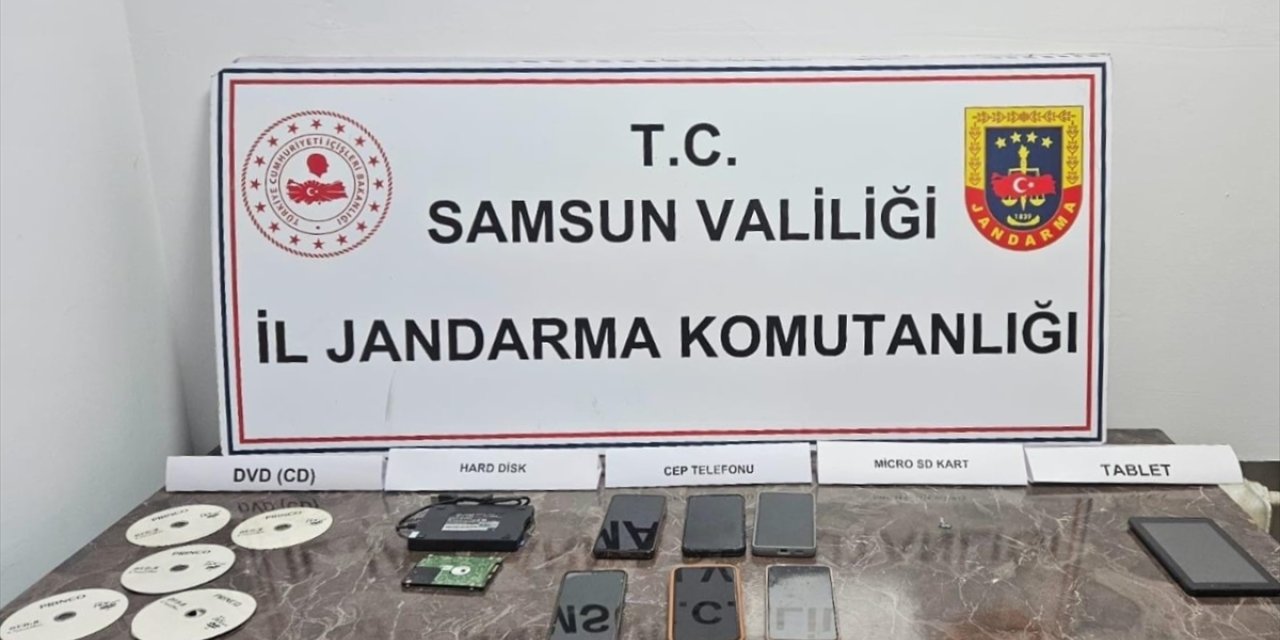 Samsun'da sosyal medyadan müstehcen içerik paylaşan 5 zanlı yakalandı