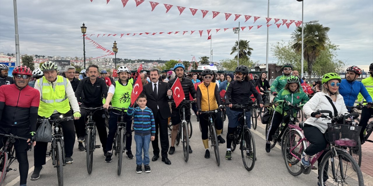 Samsun'da bisiklet turu düzenlendi