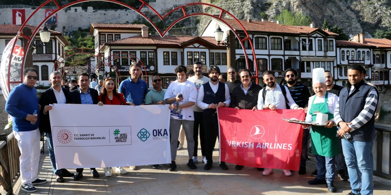 Suudi Arabistan'dan seyahat acentelerinin temsilcileri Amasya'yı gezdi
