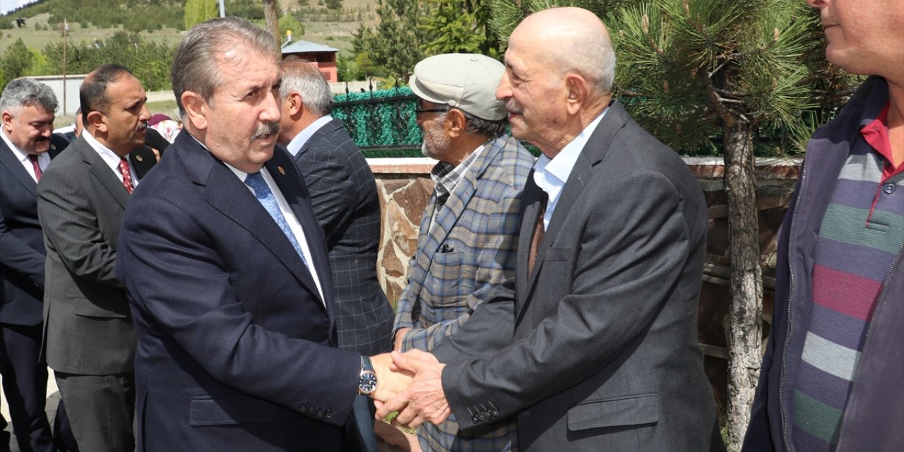 BBP Genel Başkanı Destici, Erzincan'da ziyaretlerde bulundu: