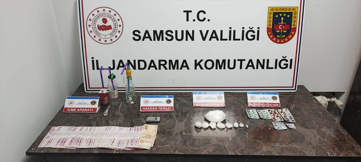 Samsun'da uyuşturucu operasyonunda 5 şüpheli yakalandı