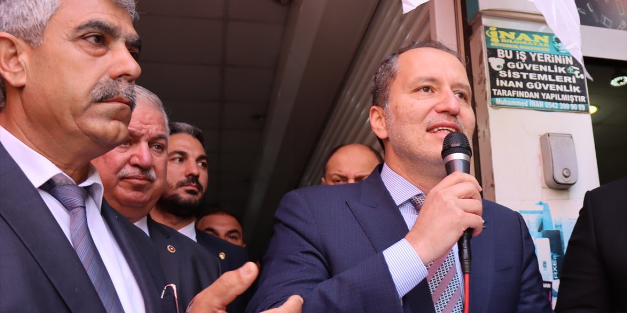 Yeniden Refah Partisi Genel Başkanı Erbakan, Şanlıurfa'da konuştu:
