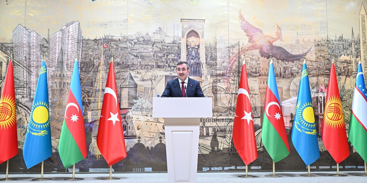 Cumhurbaşkanı Yardımcısı Yılmaz, Türk Yatırım Fonu Guvernörler Kurulu Açılış Toplantısı'nda konuştu: