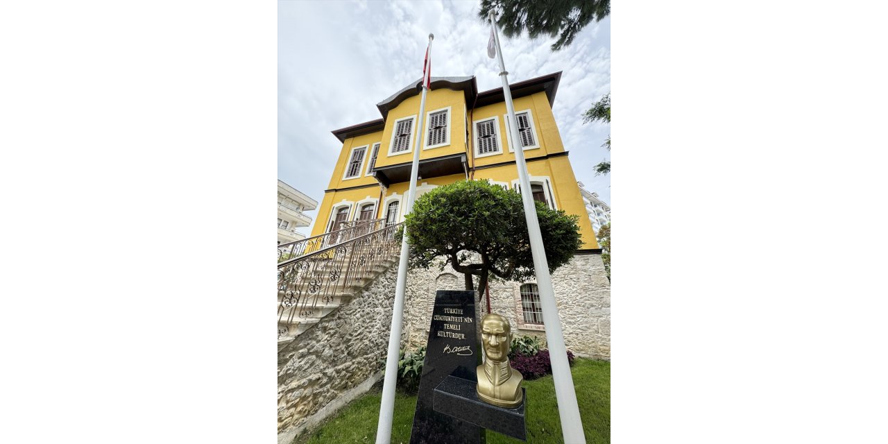 Restorasyonu tamamlanan Alanya Atatürk Evi ve Müzesi, yarın açılacak