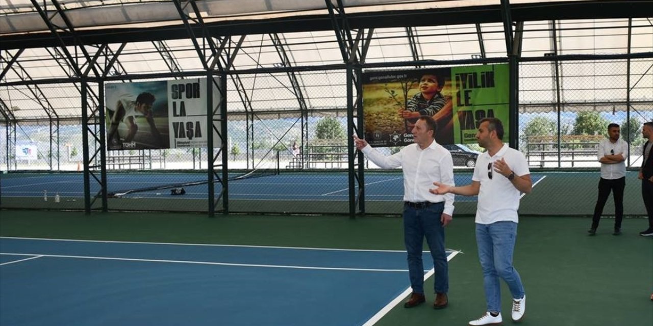 3. Uluslararası Cudi Cup Tenis Turnuvası yarın Şırnak'ta başlayacak