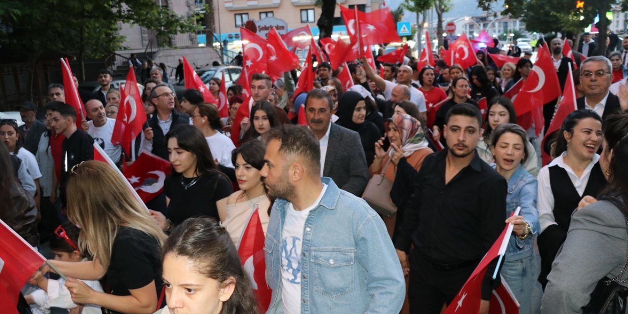 Amasya'da Gençlik Yürüyüşü düzenlendi