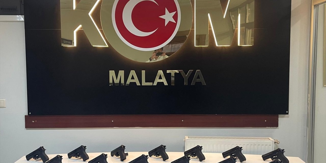 Malatya'da silah kaçakçılığı operasyonunda yakalanan 2 şüpheli tutuklandı