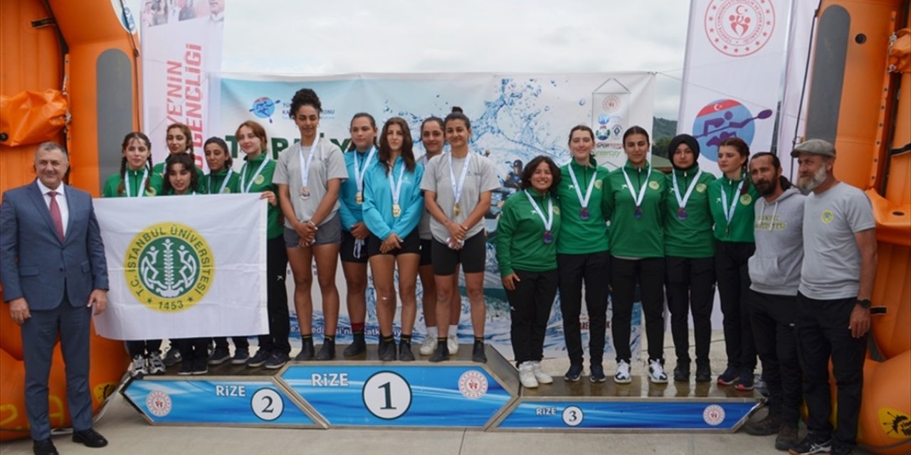 Intercity Rafting Türkiye Şampiyonası, Rize'de sona erdi