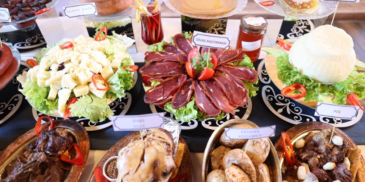 Türk Mutfağı Haftası'nda Sivas'ın tescilli kahvaltılıkları tanıtıldı