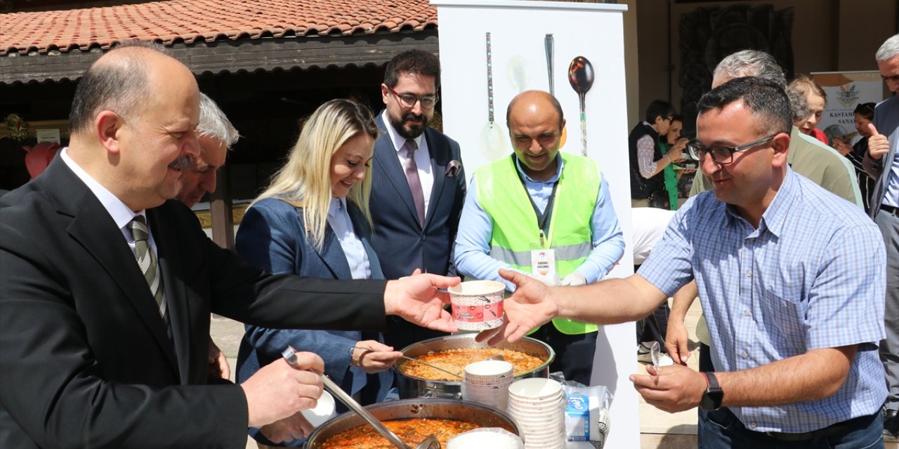 "Türk Mutfağı Haftası" kapsamında Kastamonu'nun asırlık yöresel ürünleri tanıtıldı