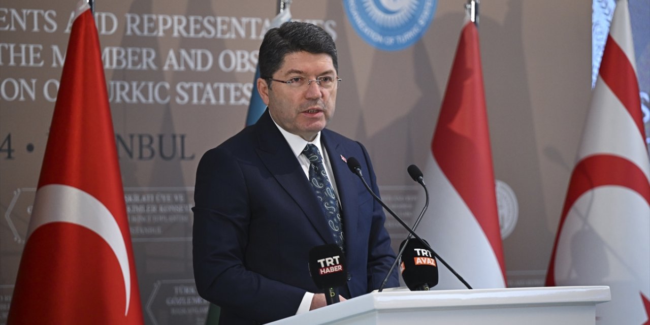 Bakan Tunç, TDT Üye ve Gözlemci Ülkeleri Hakimler Konseyi Başkanları ve Temsilcileri Toplantısı'nda konuştu: