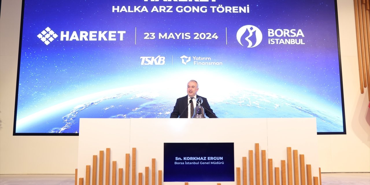 Borsa İstanbul'da gong, Hareket Proje Taşımacılığı ve Yük Mühendisliği AŞ için çaldı