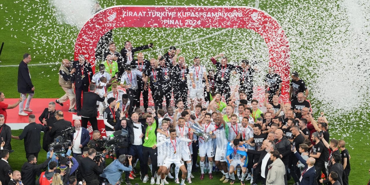 Ziraat Türkiye Kupası'nda zafer Beşiktaş'ın