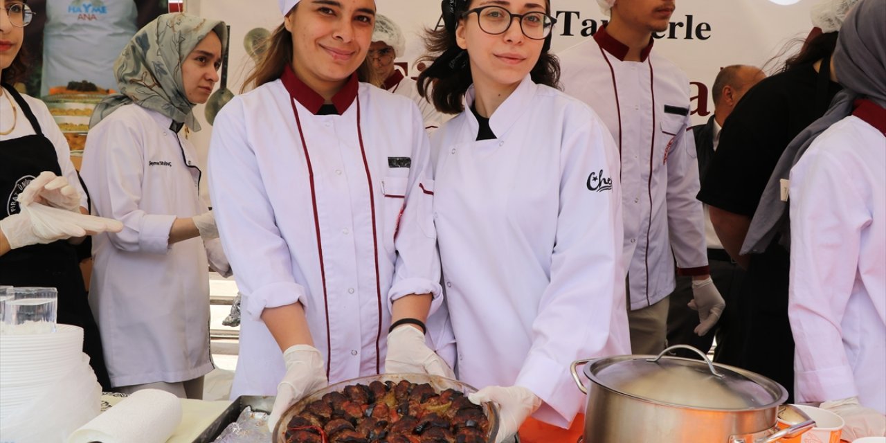 Elazığ'ın yöresel lezzetleri "Türk Mutfağı Haftası" etkinliğinde tanıtıldı