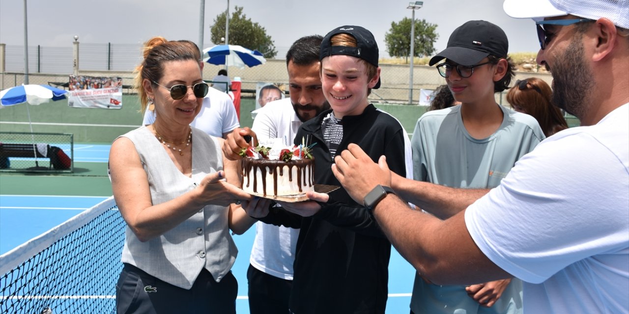 Şırnak'ta 3. Uluslararası Cudi Cup Tenis Turnuvası sona erdi