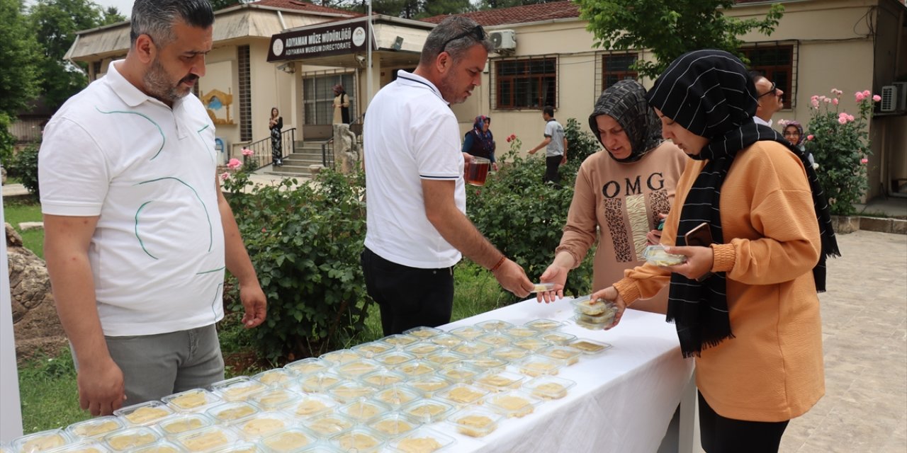 Adıyaman'ın peynirli helvası Türk Mutfağı Haftası etkinliğinde tanıtıldı
